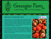 Tablet Screenshot of greenstarfarm.co